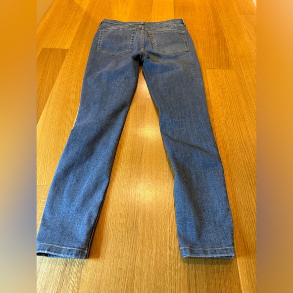 Free People Light Blue Distressed Skinny Jeans Size 27 - Picture 2 of 6